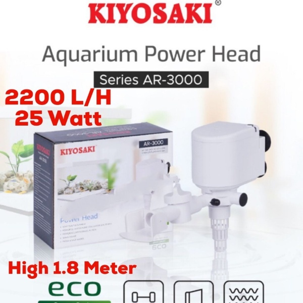 GINGA GA 3000 - Power Head Pompa Filter Air Celup Aquarium GA3000