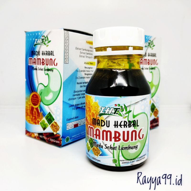 Madu Herbal Mambung Asam Lambung Gerd 350ML by Rayya