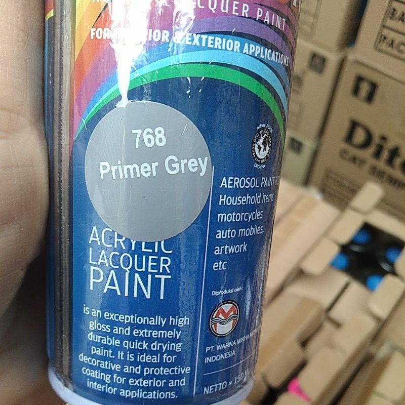 saporo acrylic lacquer paint pilok pilox sapporo 150ml saporo 768 primer grey epoxy poxy 150ml