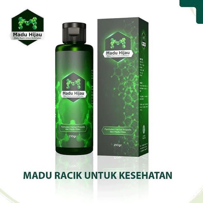 Madu Hijau Asli Original 100% Mengatasi masalah lambung 210 gr