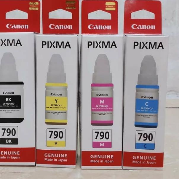 tinta canon GI 790 original g 1010/2010/3010/4010 BLAck - Hitam