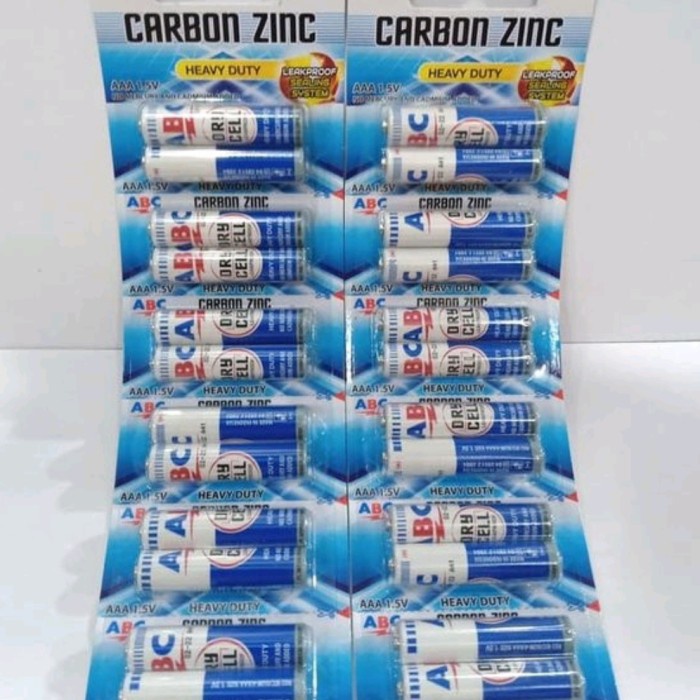 NEW 24 buah batu baterai ABC a3/baterai remot - 12 pcs ABC a3