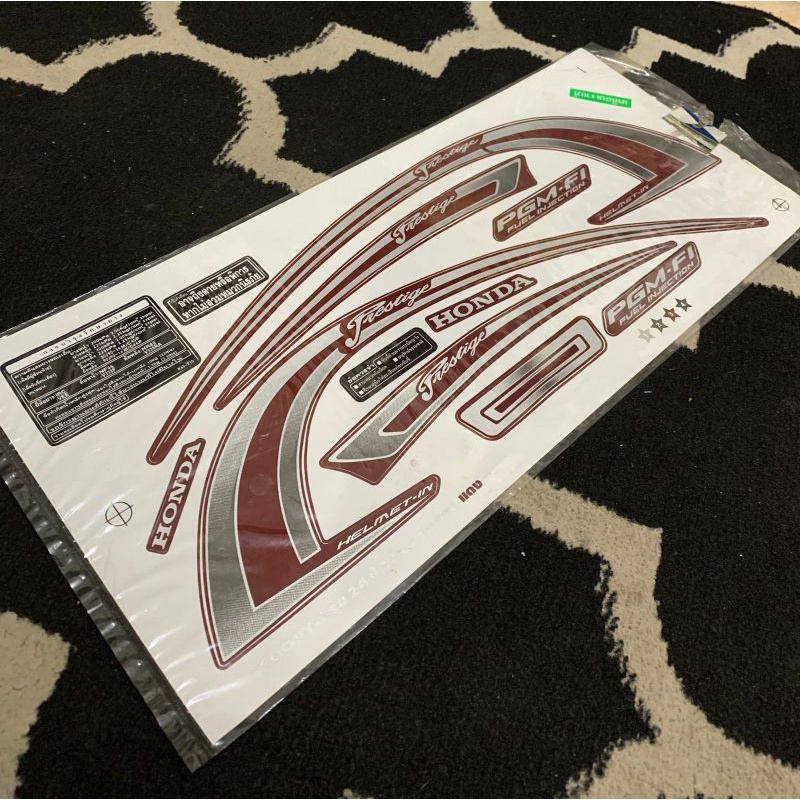Striping Scoopy-i prestige 2016 bahan kodak paper thailand