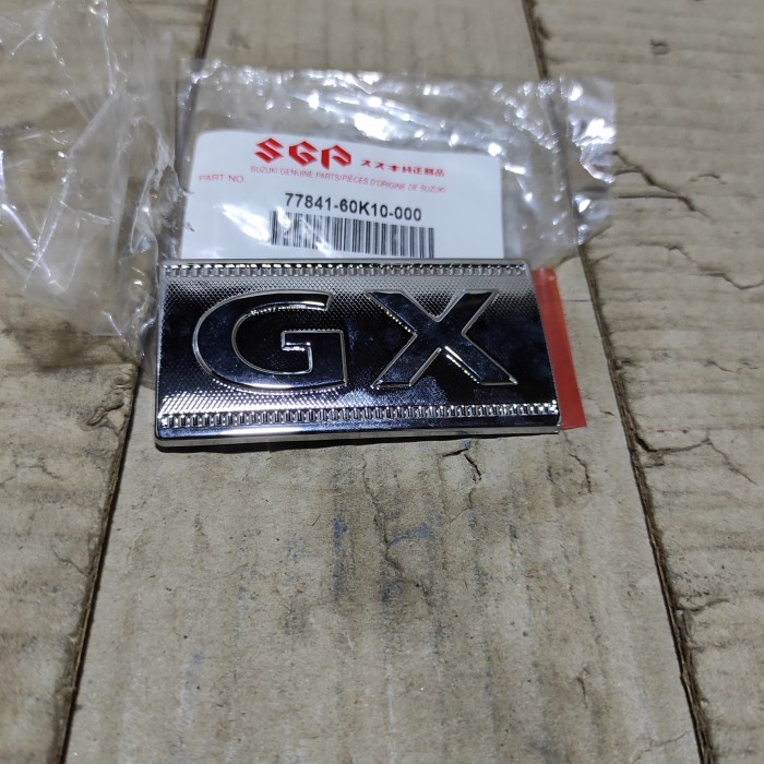 Emblem Tulisan Type GX Apv Arena