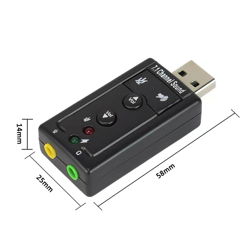 Sound Card/USB SOUND 7.1 CHANNEL