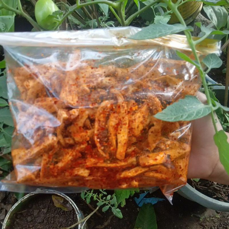 basreng pedas daun jeruk bumbu basah