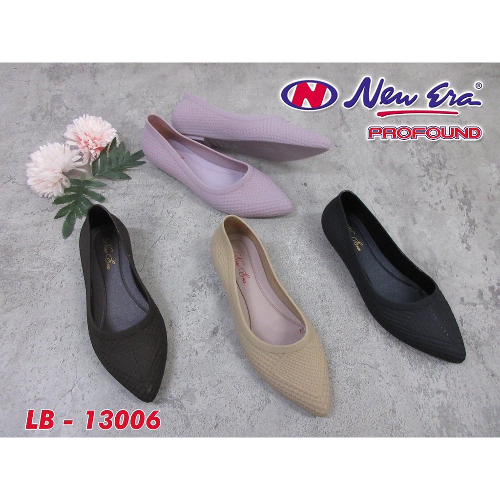 Sepatu Flat Shoes Wanita Karet LB 13006 New Era Sepatu Jelly