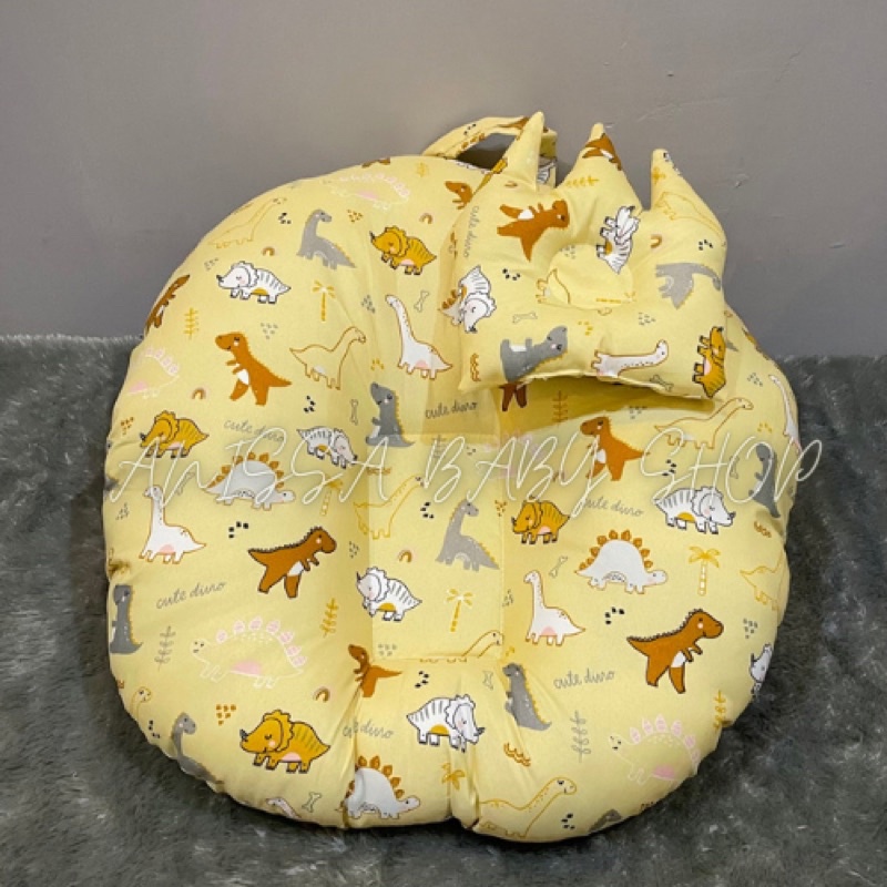 Sofa Bayi New Born Perlengkapan bayi Tempat duduk bayi free Gift Bantal Mahkota
