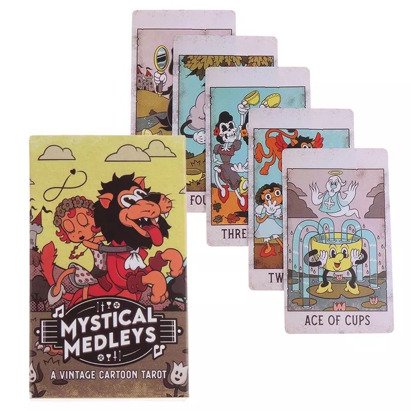 Mystical Medleys Tarot 12x7cm include guide paper