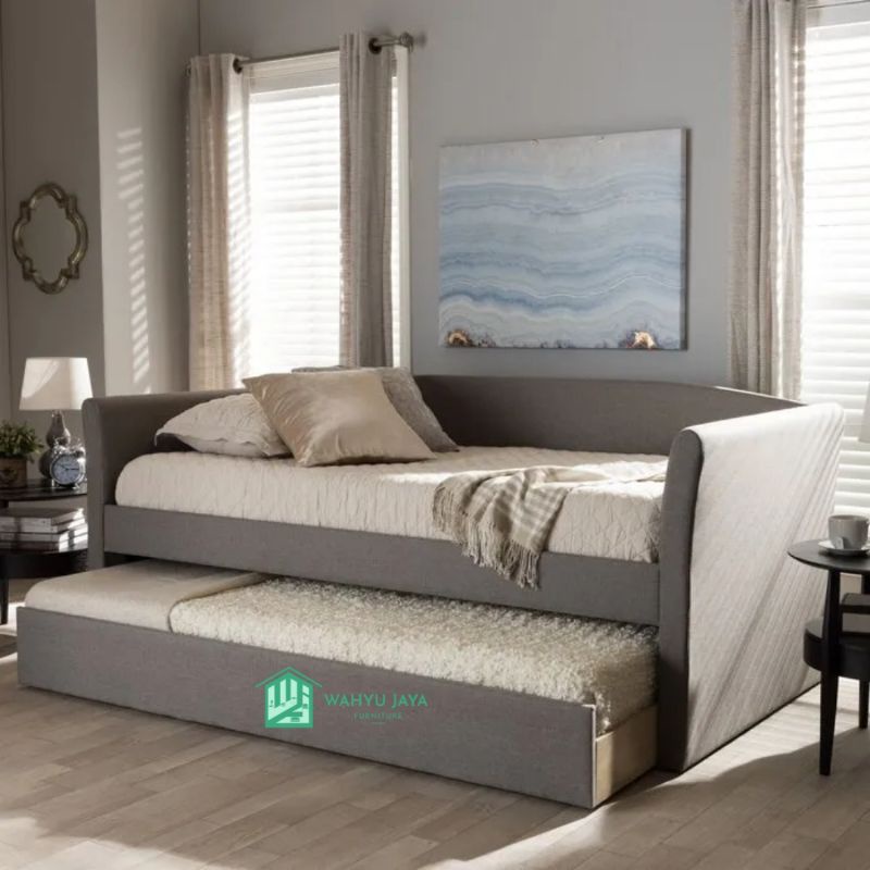 Bed Sofa Kayu Minimalis Twin