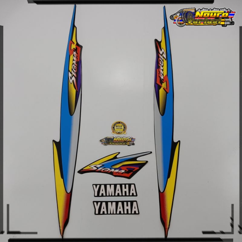 COD Striping Yamaha Sigma body standar biru berkualitas