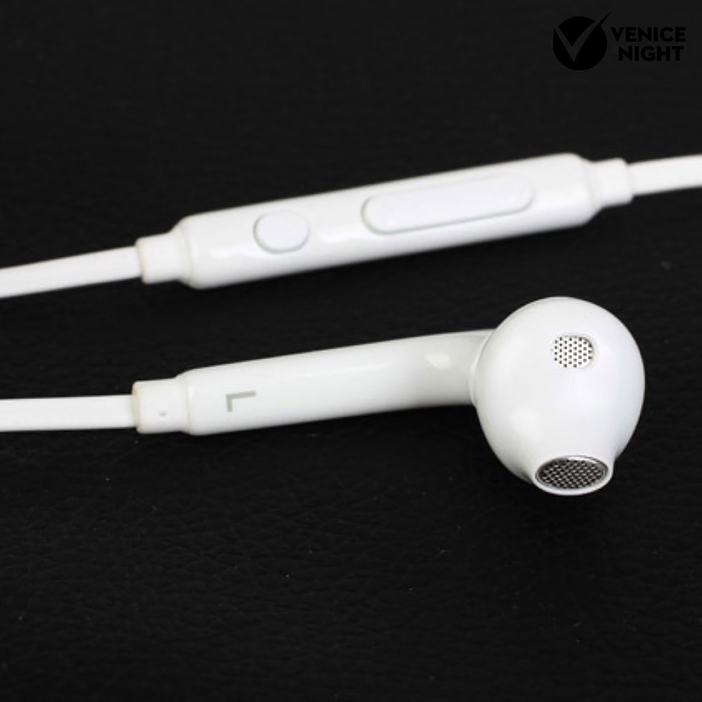 (VNEP) (Berkabel) Samsung Galaxy S6 Edge S7 3.5mm Earphone Kontrol Volume In-Ear dengan Mikrofon