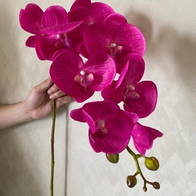 ANGGREK BESAR 8 KEPALA ARTIFICIAL PALSU IMPORT