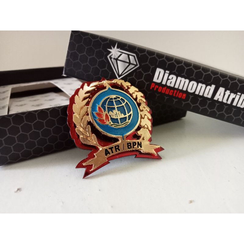 PIN Eselon ATR BPN warna biru EXCLUSIVE