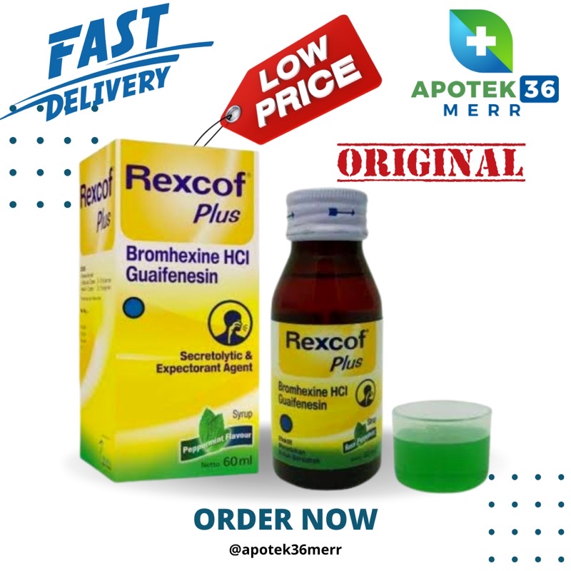 REXCOF PLUS SIRUP SYRUP BATUK BERDAHAK