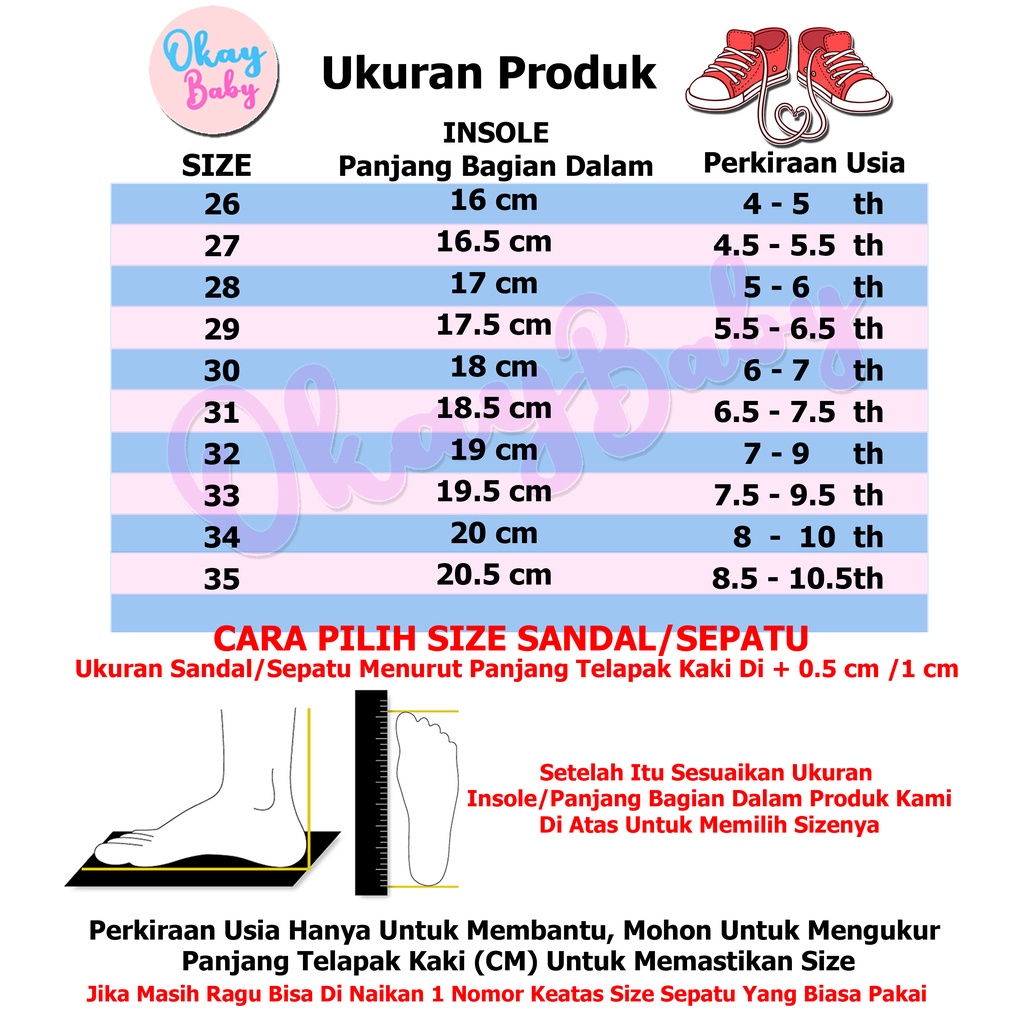 Okaybaby B241 Sepatu Flat Pesta Anak Perempuan (FREE BOX) Termurah Sepatu Import Fashion Terbaru Kekinian