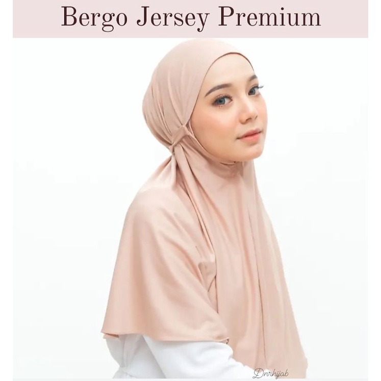 Jual Hijab Bergo Jersey Instan Tali Hijab Intan Jersey Shopee Indonesia