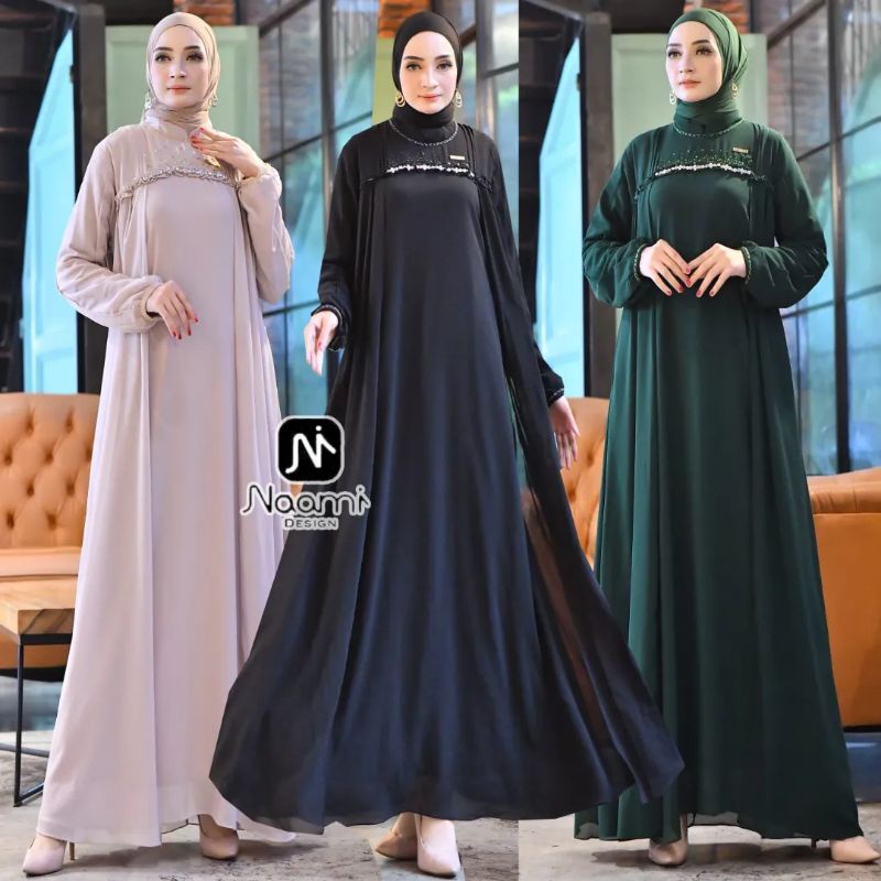 gamis zaenab series  by naami design best seller