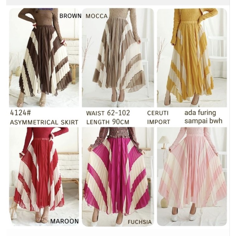TM 4124 Rok warna Asymmetrical import