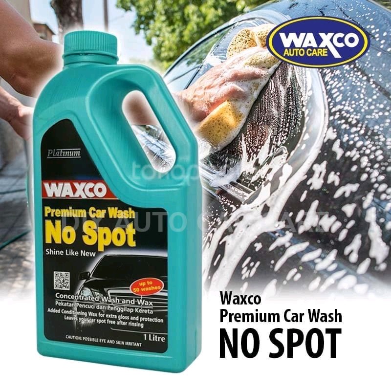 Shampoo Mobil WAXCO Premium Car Wash NO SPOT - 1 liter