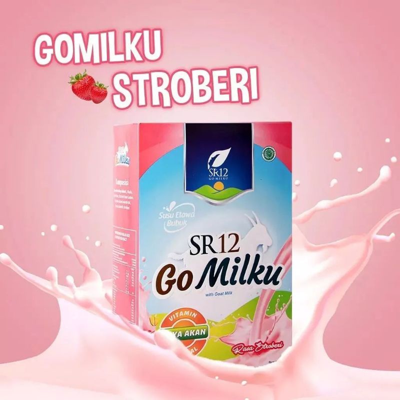 

GOMILKU 200gr SR12 / Susu kambing etawa non gula (mengandung kelor, ikan gabus & madu)