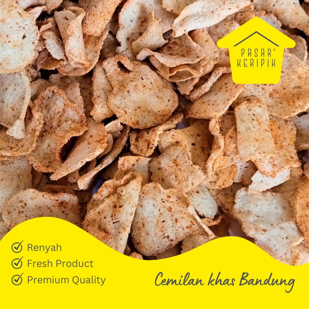 

Pasar Keripik Basreng Pedas Kiloan