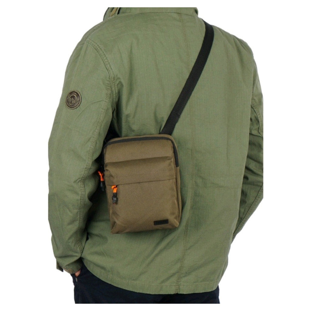 Tas Selempang Original MGEE Sling Bag Outdoor Kit 003 Olive dan Green