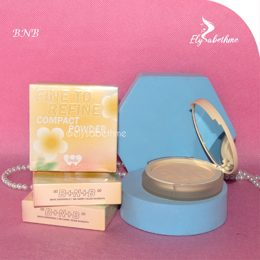 ✿ELYSABETHME✿  BNB BARENBLISS korean korea bloommatte COMPACT POWDER | BEDAK PADAT kpop serapminyak di wajah two way cake TWC