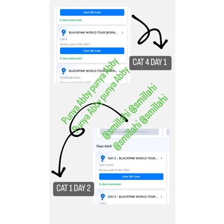 TIKET BLACKPINK - BORNPINK JAKARTA CAT 4 DAY 1