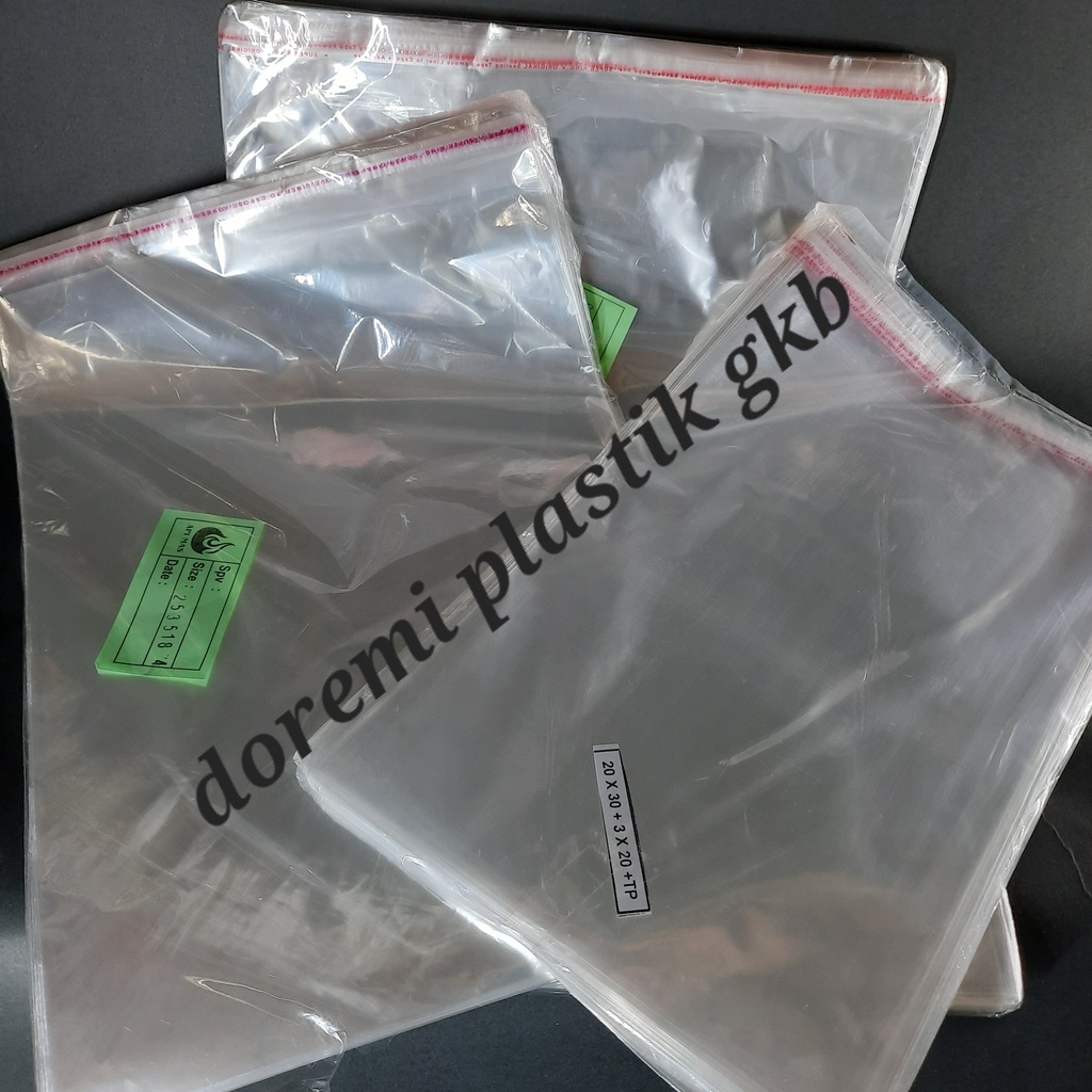Plastik baju / plastik bungkus / plastik opp jumbo / plastik baju jumbo