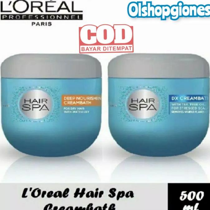 L'OREAL loreal Hair Spa 500ml creambath mask masker