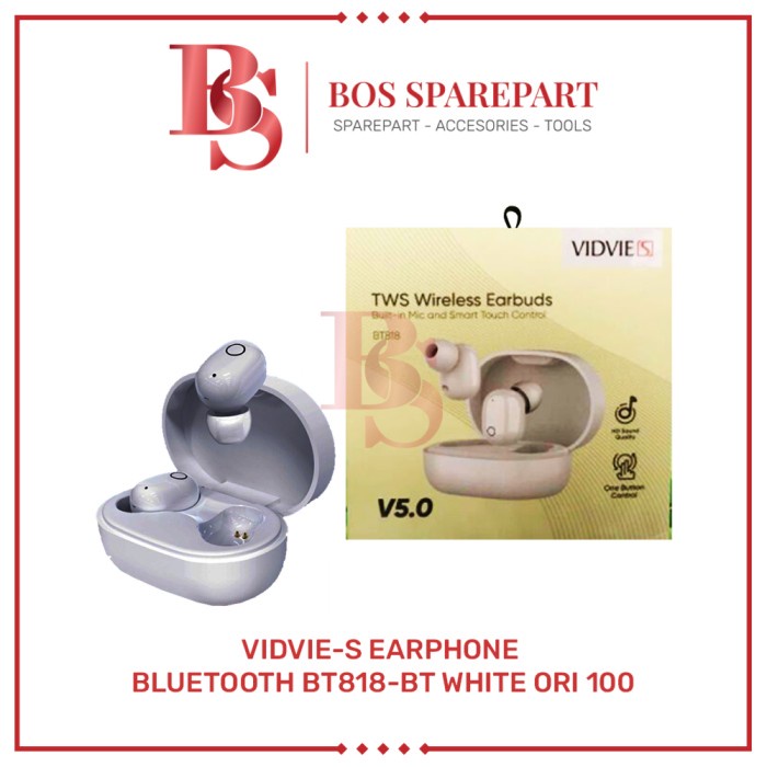 Vidvie-S Earphone Bluetooth Bt818-Bt Original 100