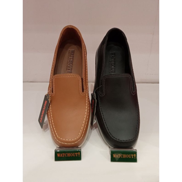 WATCHOUT WV20075 Sepatu Slop Full Kulit Original