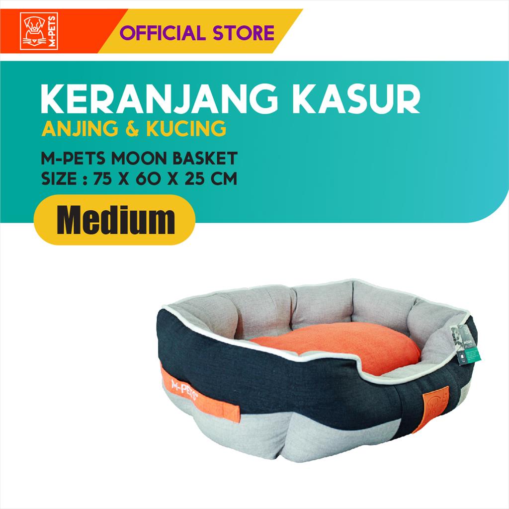 M-Pets Moon Basket Size M / Kasur Tempat Tidur Kucing Anjing