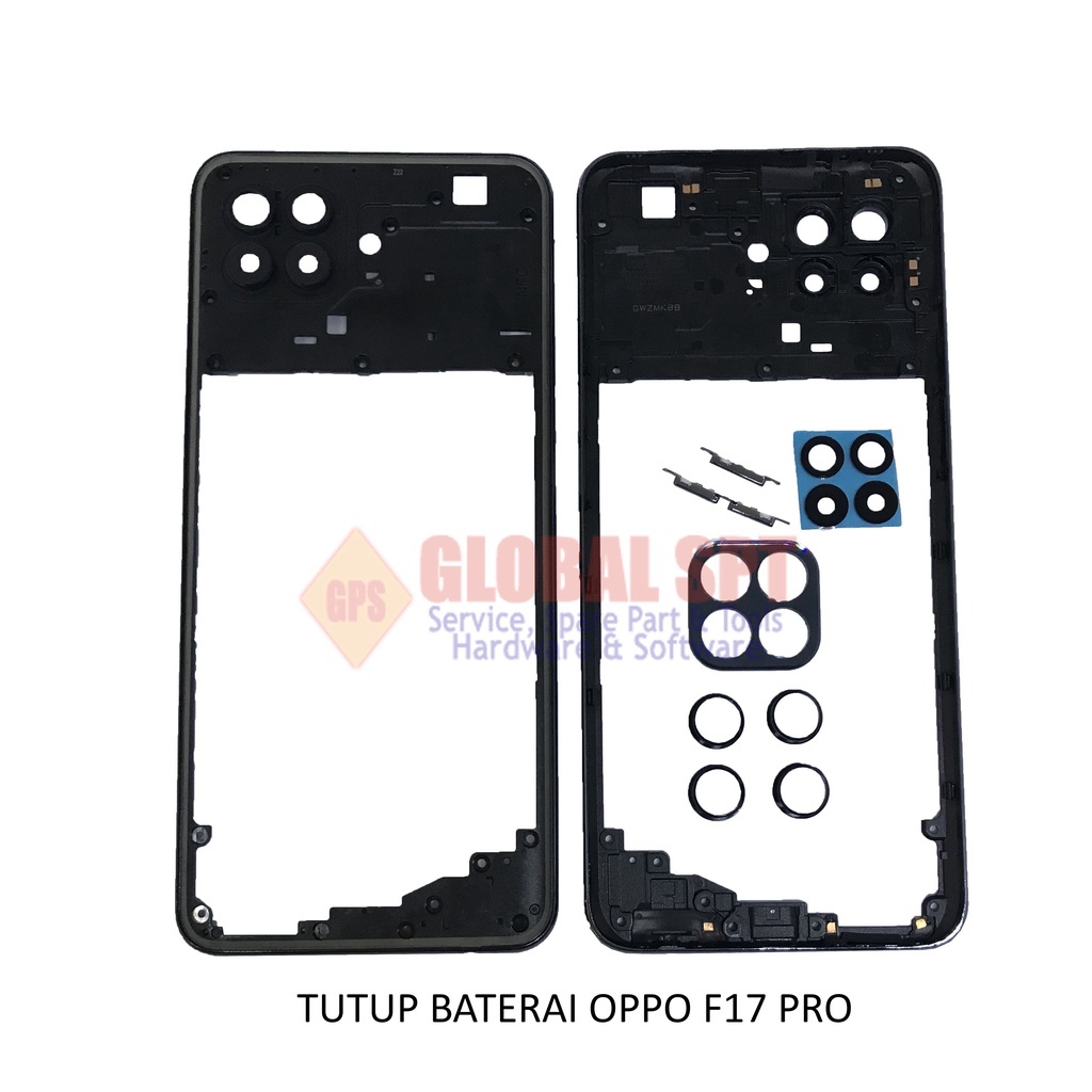 TUTUP BATERAI OPPO F17 PRO / BEZEL BATERAI / TUTUP BATRE