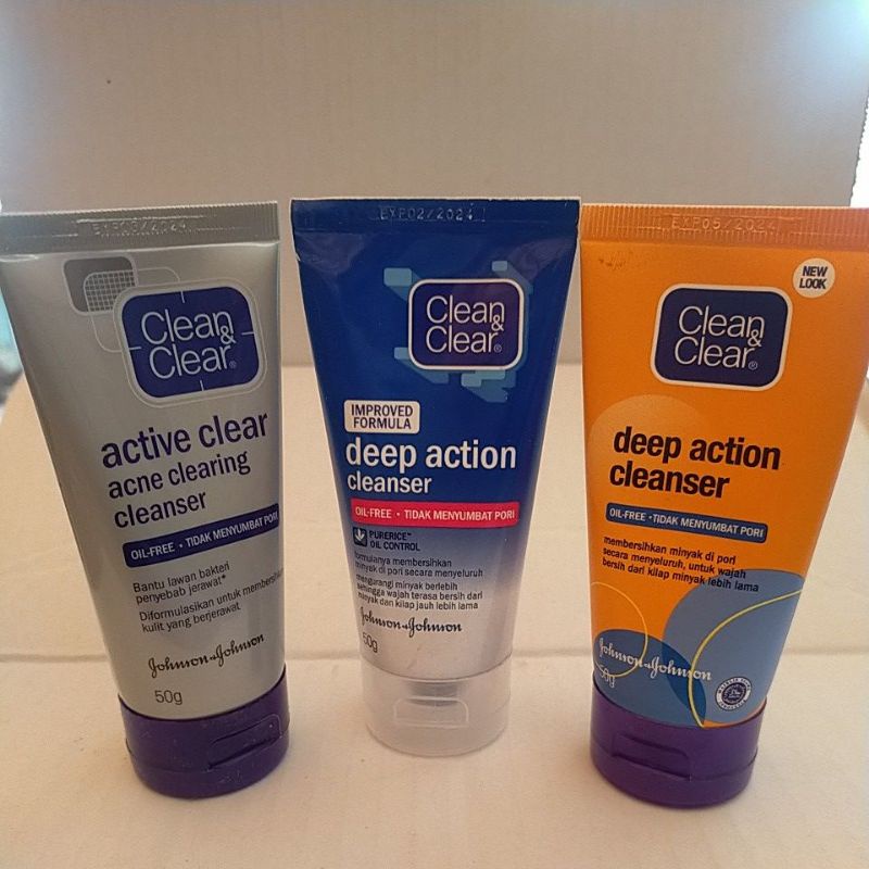 Clean &amp; Clear Facial Cleanser 50ML