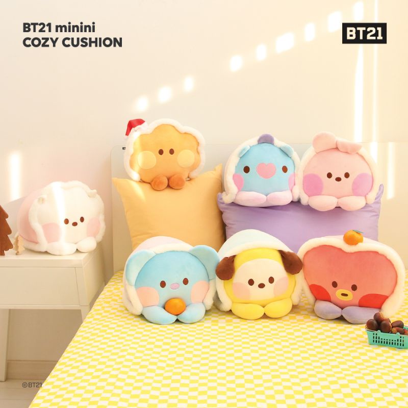 OFFICIAL BT21 MININI COZY DOLL BONEKA