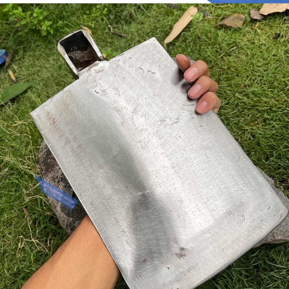 Menarik Cangkul Pacul Baja Putih Asli Supet Tajam Pacul Sawah Jawa Timur Cap Eka Dewi Anti Lengket T