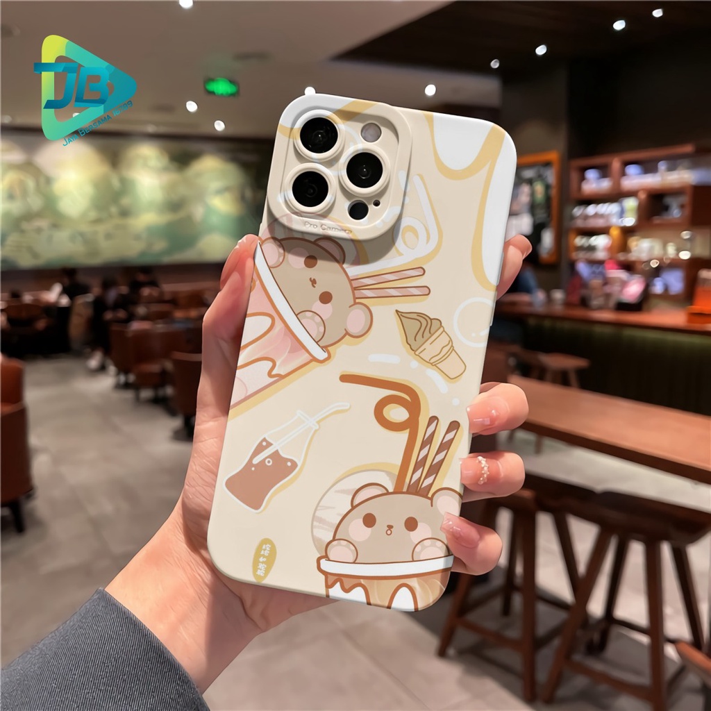 CUSTOM CASE SOFTCASE SILIKON PROCAMERA CHOCOLATE CUSTOM OPPO REALME VIVO XIAOMI SAMSUNG INFINIX IPHONE FOR ALL TYPE JB6201