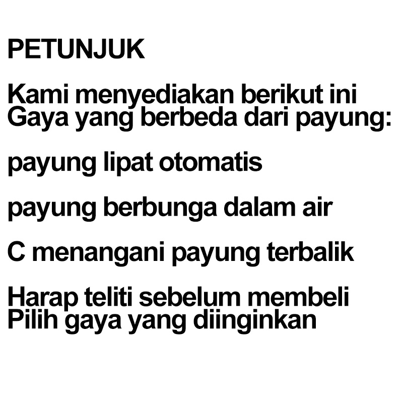 Payung Terbalik Kazbrella / Payung Lipat Otomatis Anti UV / PAYUNG 3D LIPAT / ajaib muncul motif jika basah bonus sarung payung