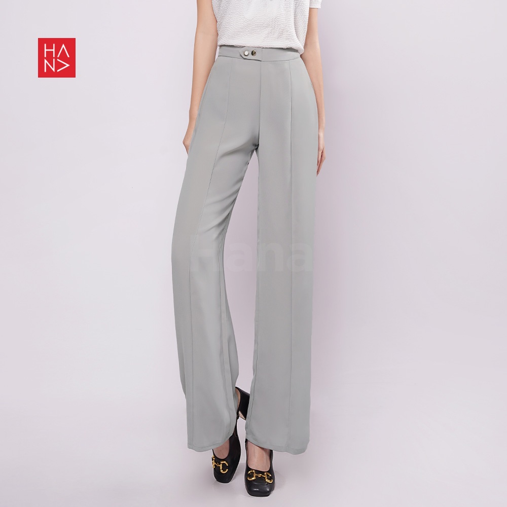 HanaFashion JKT - Levin Kulot Pants Celana Panjang Flowy Trousers - LP200