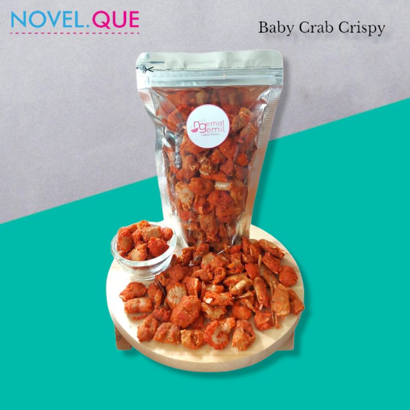 

Snack Cemilan Baby Crab Crispy Kepiting Krispi Bumbu Khas Lamongan Homemade Premium