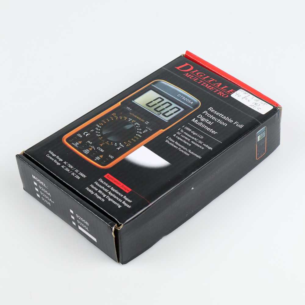 ANENG Digital Multimeter Voltage Tester - DT9205A