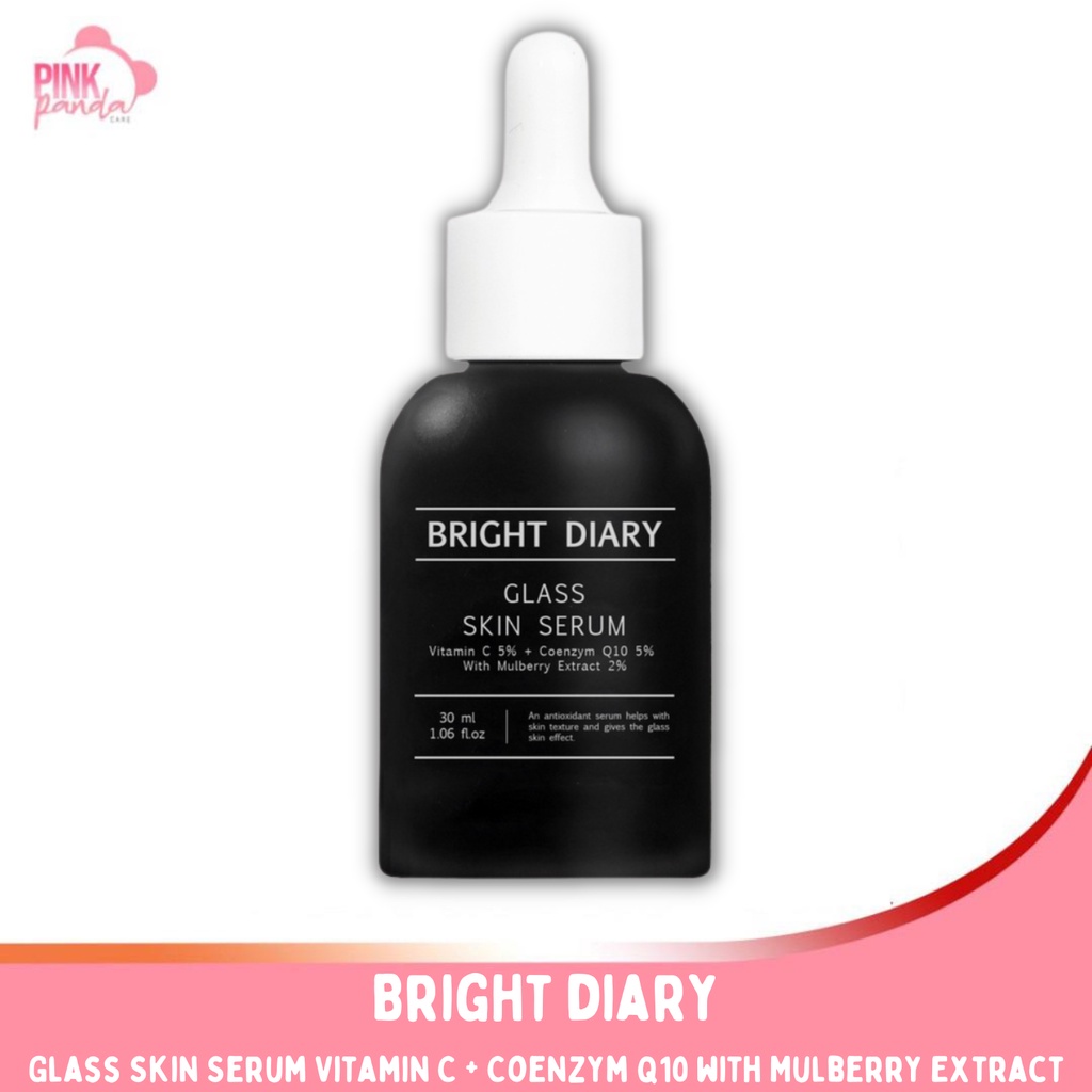 [BARU] Bright Diary Glass Skin Serum Vitamin C + Coenzym Q10 with Mulberry Extract / 30ML/ 1.06 floz