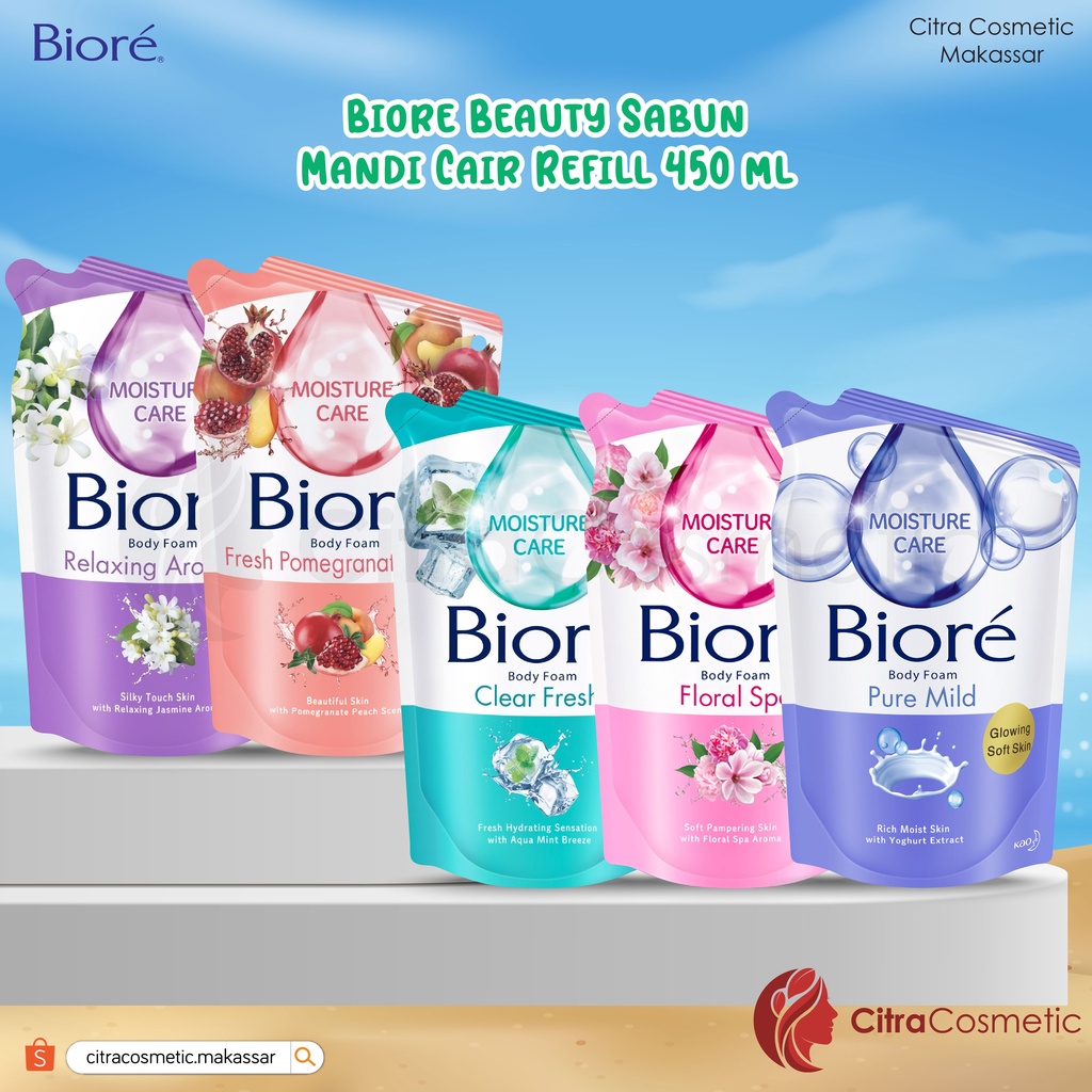 Biore Body Foam 400Ml Pouch Series