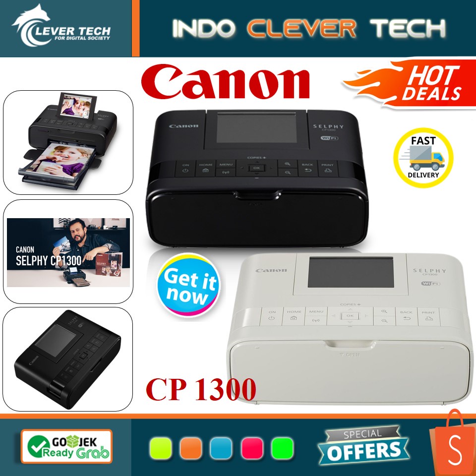 Canon SELPHY CP1300 Wireless Compact Photo Printer / CP-1300 / CP 1300