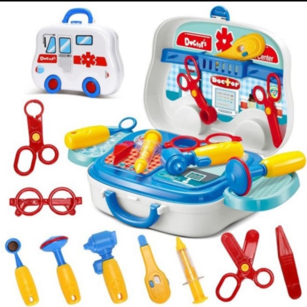 

Promo mainan little dokter koper putih Limited