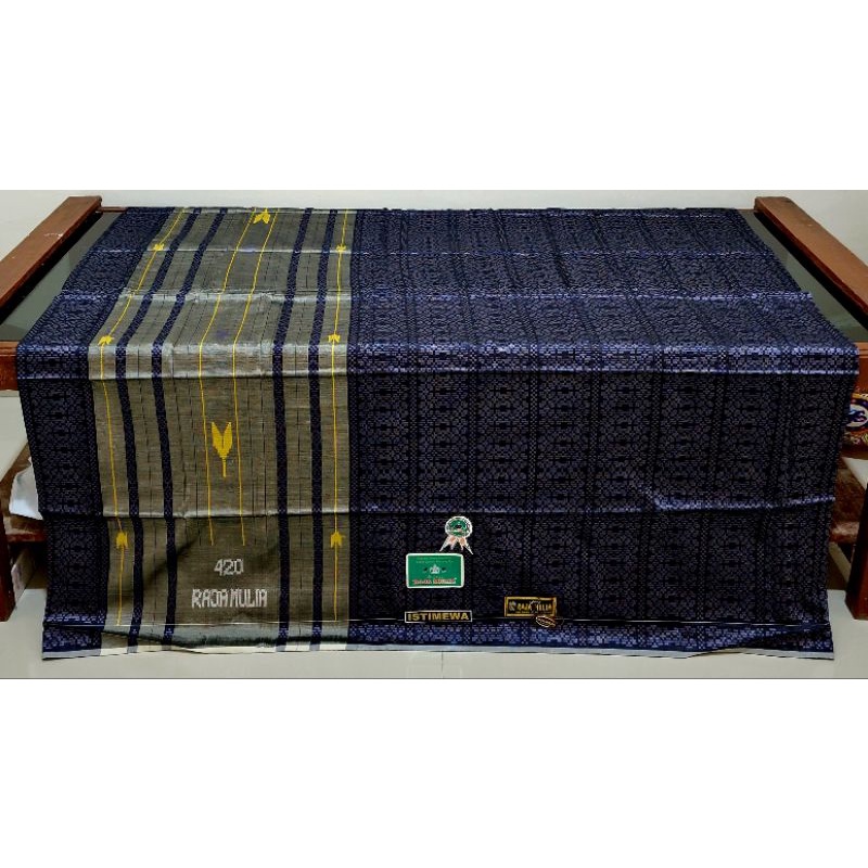Sarung tenun Sutera Raja Mulia 420 exclusive Full Sutra 100% Original 49