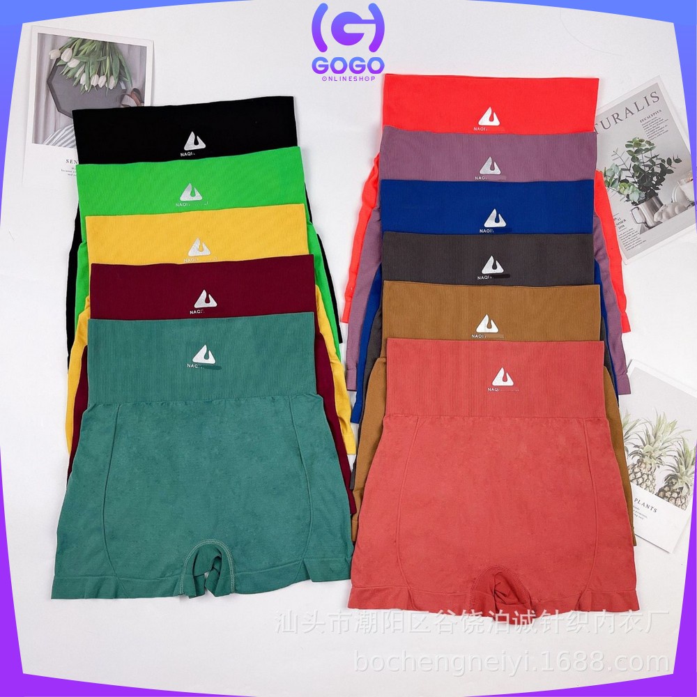 GOGO-P112 Celana Korset Pinggang Tinggi / Korset Wanita Pelangsing Perut / Korset Slimming Pants Korset Cd Wanita Pengecil Perut