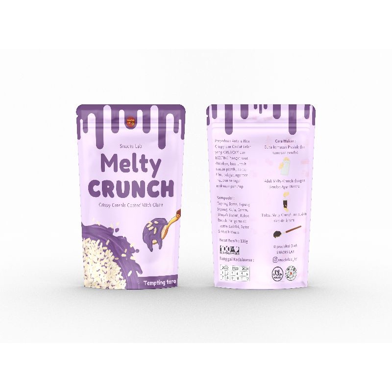 

Snack Melty Crunch Tempting Taro.